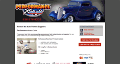 Desktop Screenshot of performanceautocolormo.com