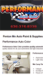 Mobile Screenshot of performanceautocolormo.com